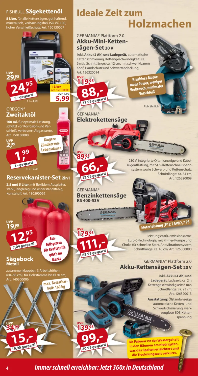 Sonderpreis Baumarkt Prospekt vom 27.12.2025, Seite 4