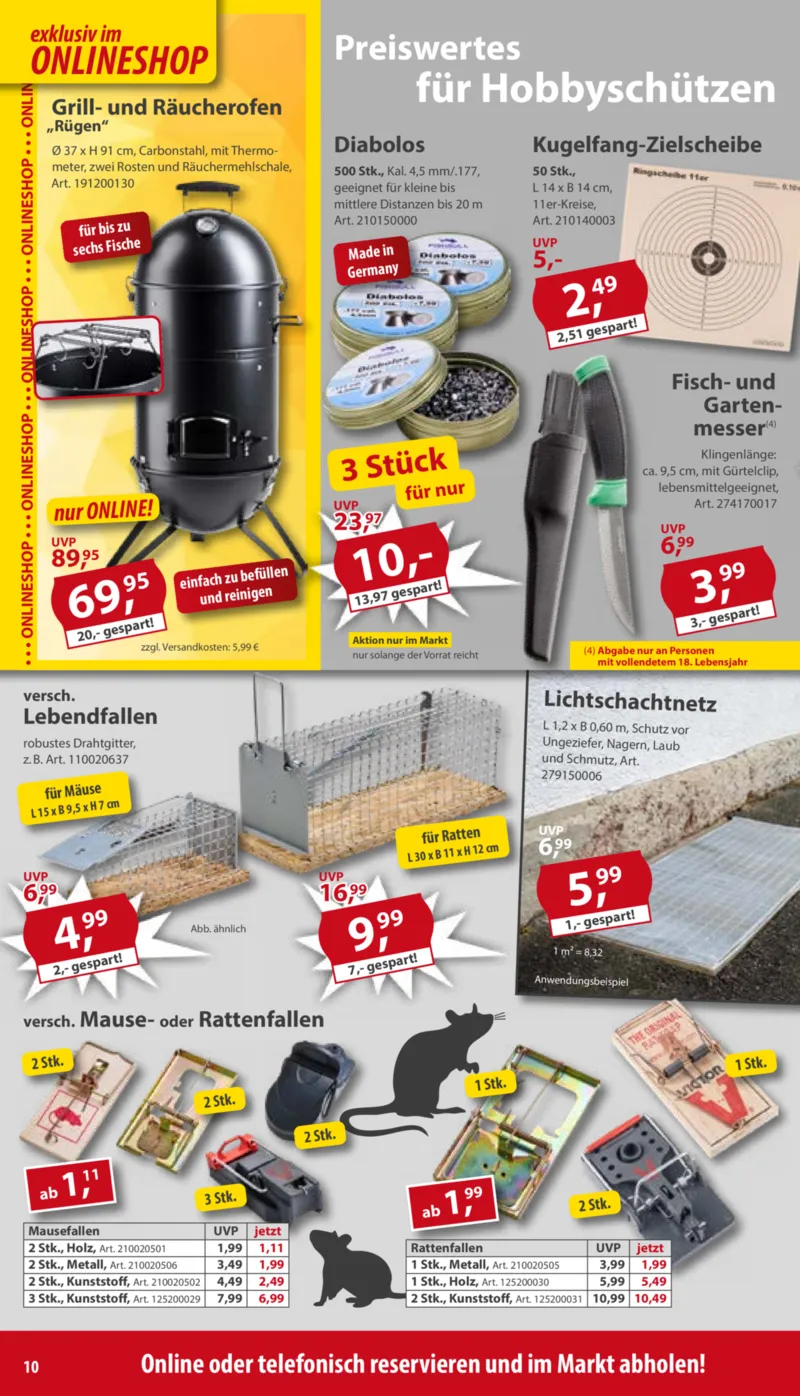 Sonderpreis Baumarkt Prospekt vom 31.01.2026, Seite 10
