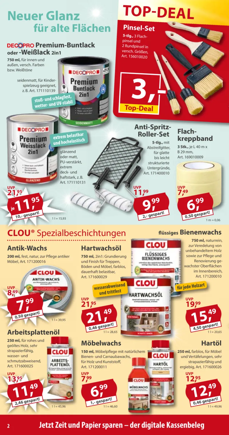 Sonderpreis Baumarkt Prospekt vom 31.01.2026, Seite 2