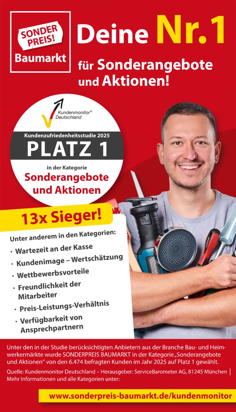 Sonderpreis Baumarkt Prospekt vom 07.02.2026, Seite 3