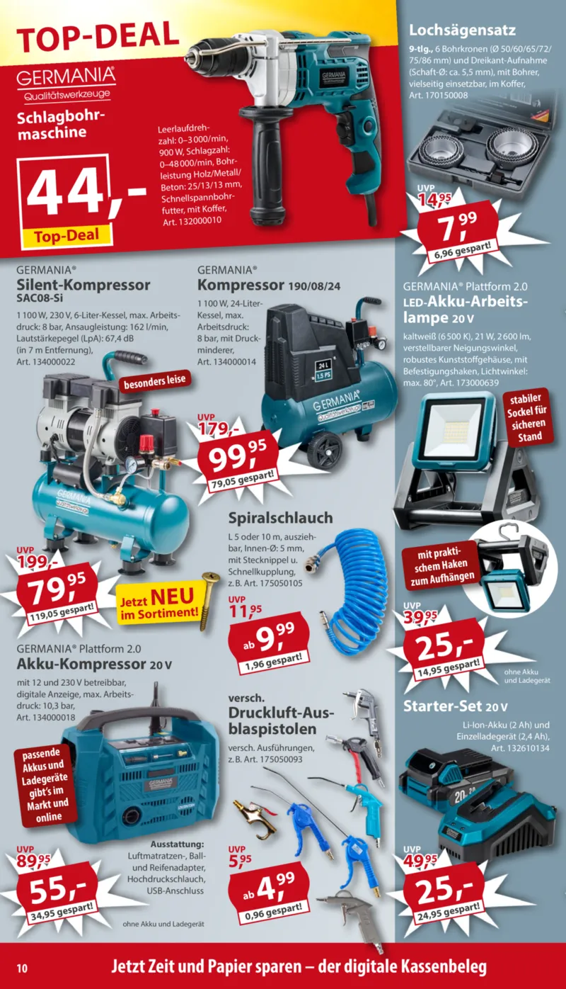 Sonderpreis Baumarkt Prospekt vom 14.02.2026, Seite 10