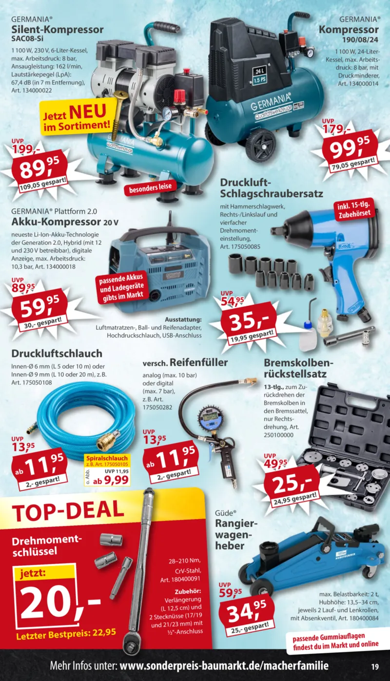 Sonderpreis Baumarkt Prospekt vom 28.02.2026, Seite 19