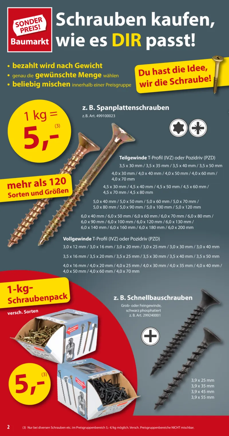 Sonderpreis Baumarkt Prospekt vom 28.02.2026, Seite 2