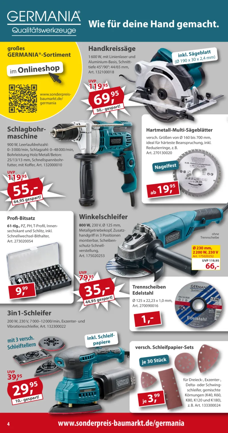Sonderpreis Baumarkt Prospekt vom 28.02.2026, Seite 4
