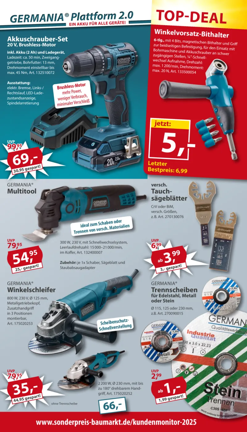 Sonderpreis Baumarkt Prospekt vom 07.03.2026, Seite 13