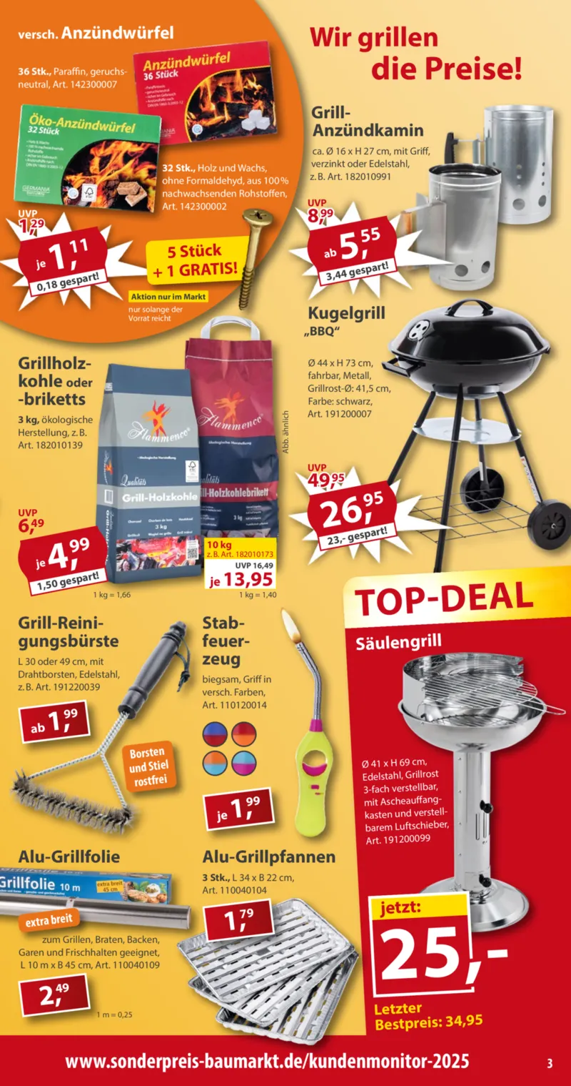 Sonderpreis Baumarkt Prospekt vom 07.03.2026, Seite 3