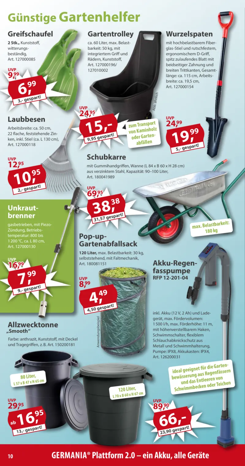 Sonderpreis Baumarkt Prospekt vom 21.03.2026, Seite 10