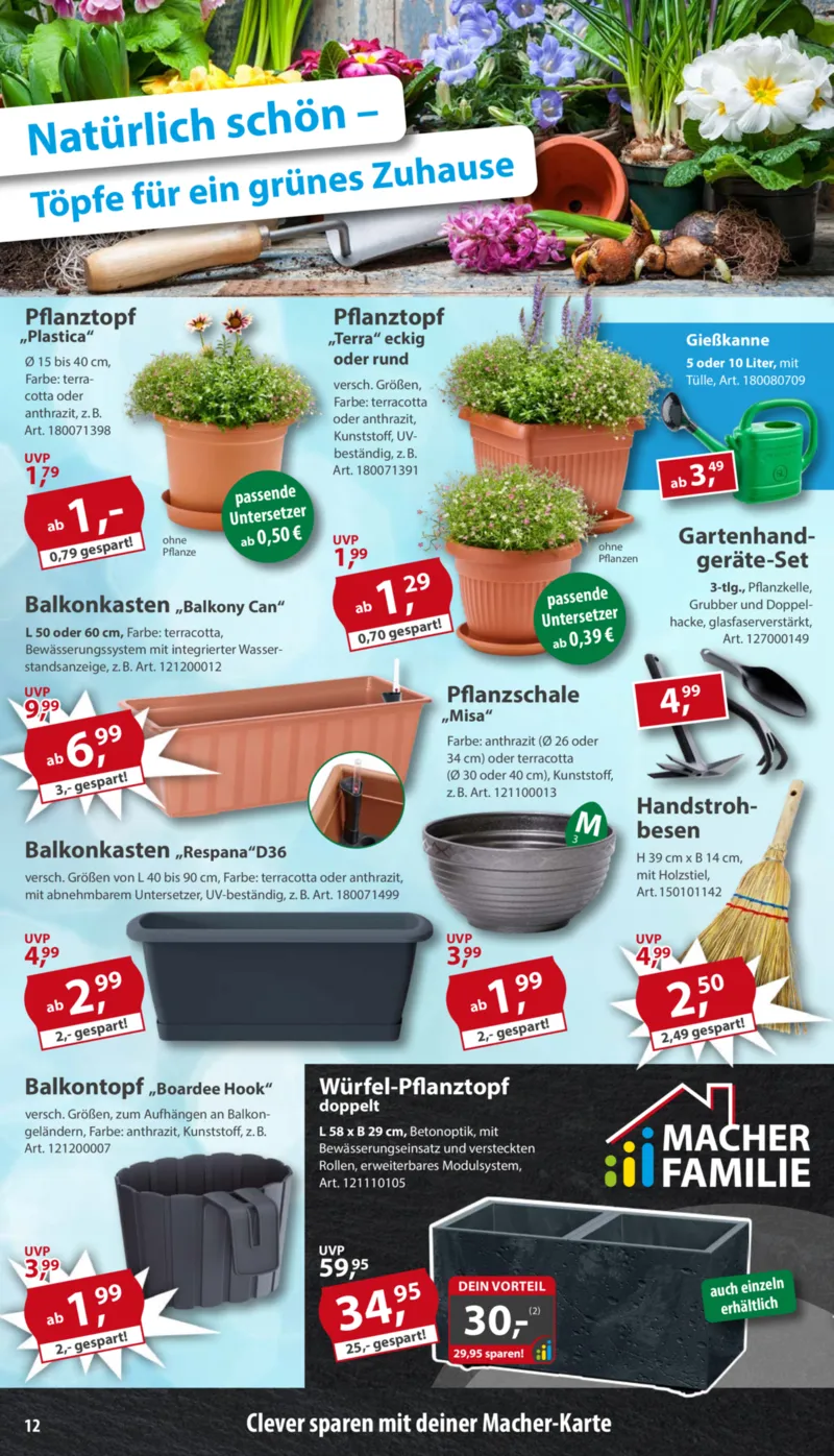 Sonderpreis Baumarkt Prospekt vom 21.03.2026, Seite 12