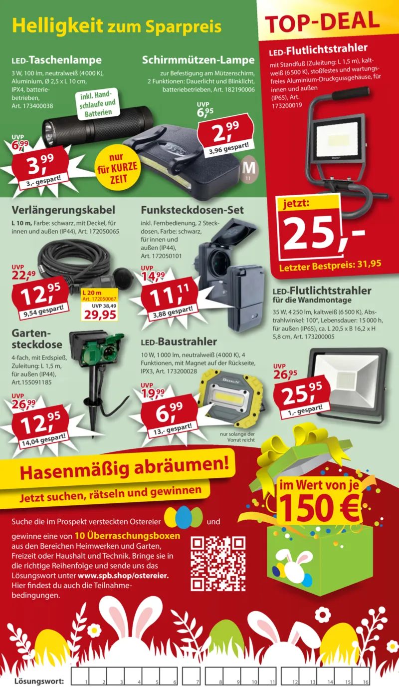 Sonderpreis Baumarkt Prospekt vom 21.03.2026, Seite 17