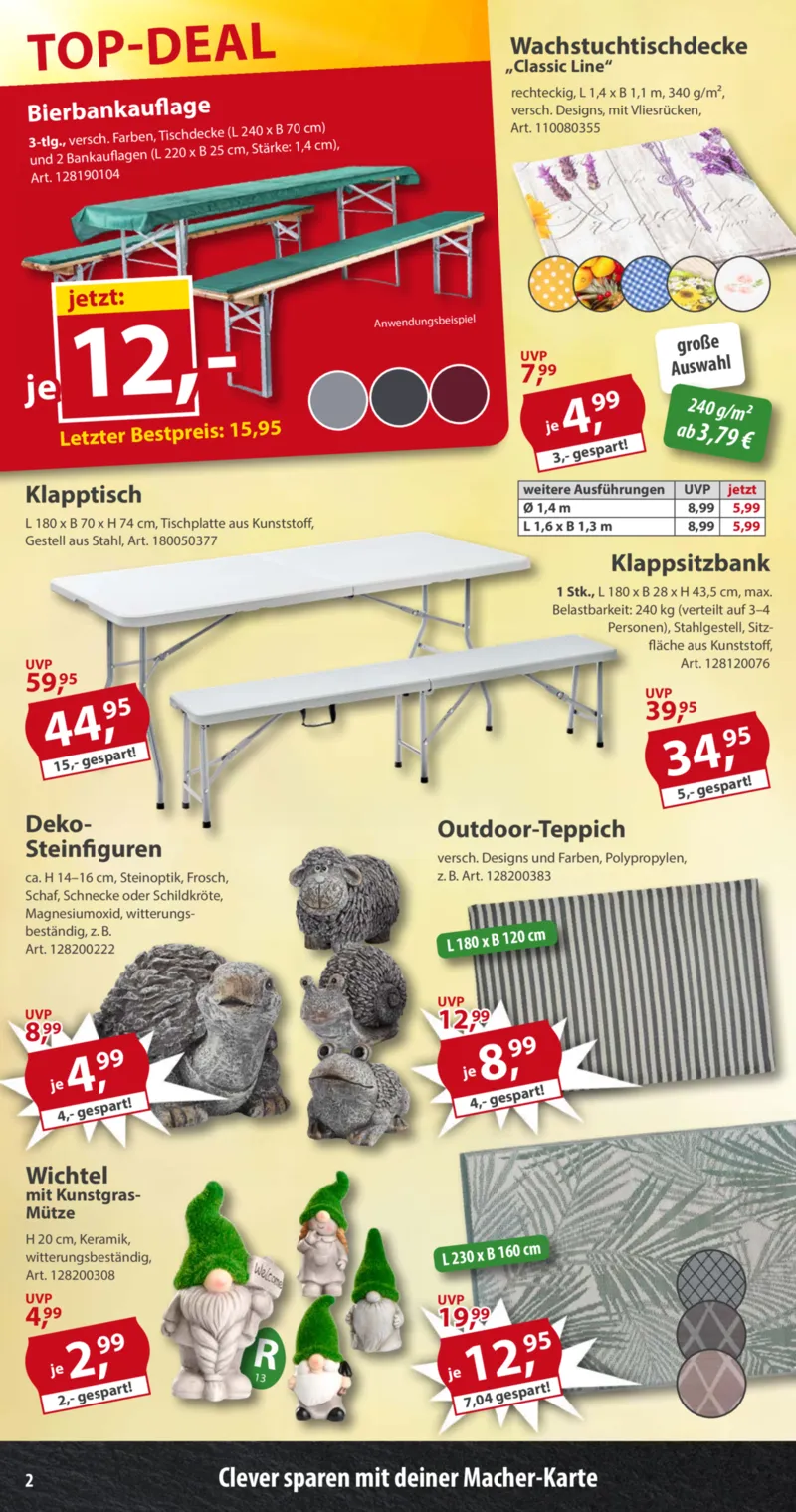 Sonderpreis Baumarkt Prospekt vom 21.03.2026, Seite 2