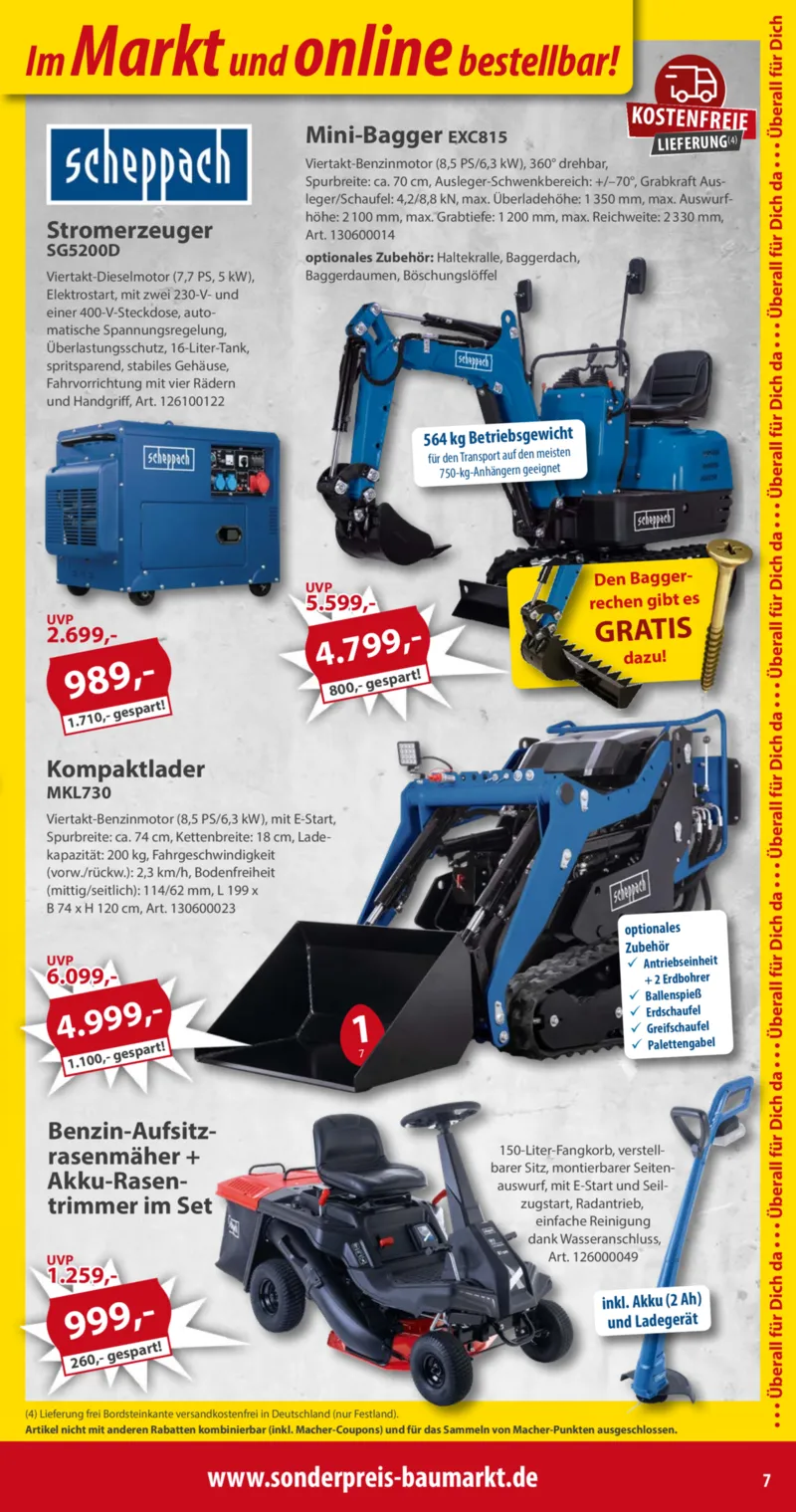 Sonderpreis Baumarkt Prospekt vom 21.03.2026, Seite 7