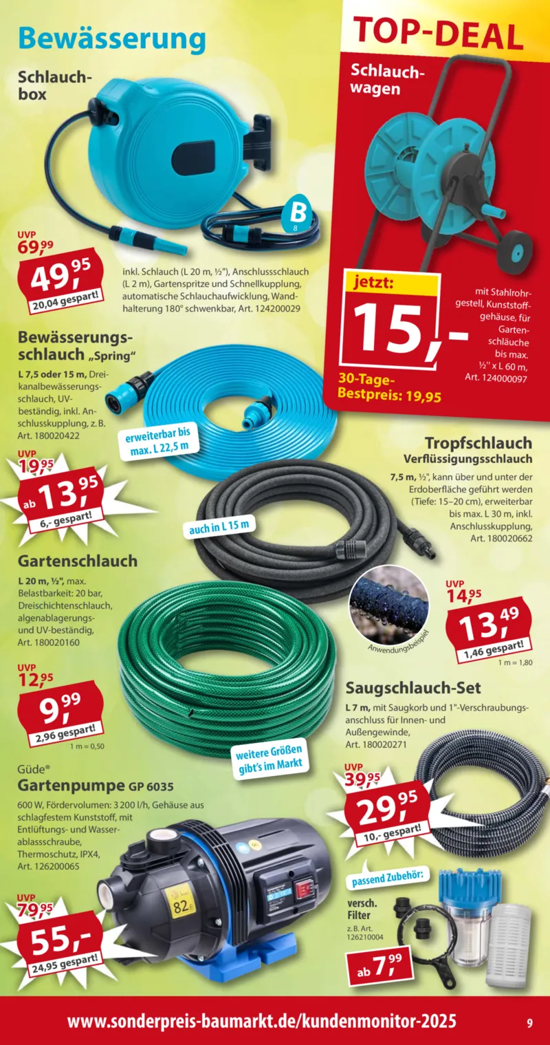 Sonderpreis Baumarkt Prospekt vom 21.03.2026, Seite 9