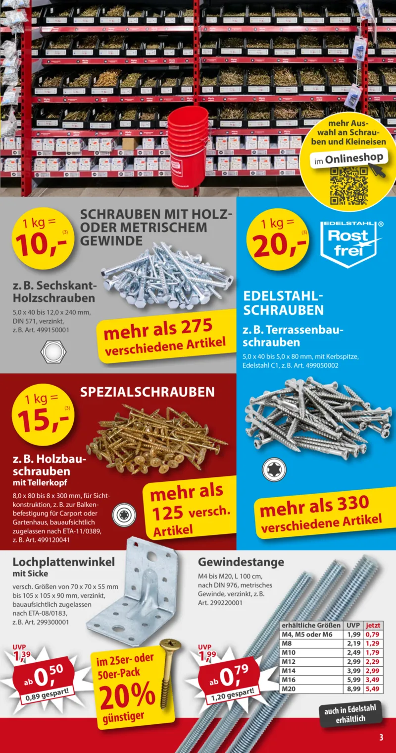 Sonderpreis Baumarkt Prospekt vom 28.03.2026, Seite 3