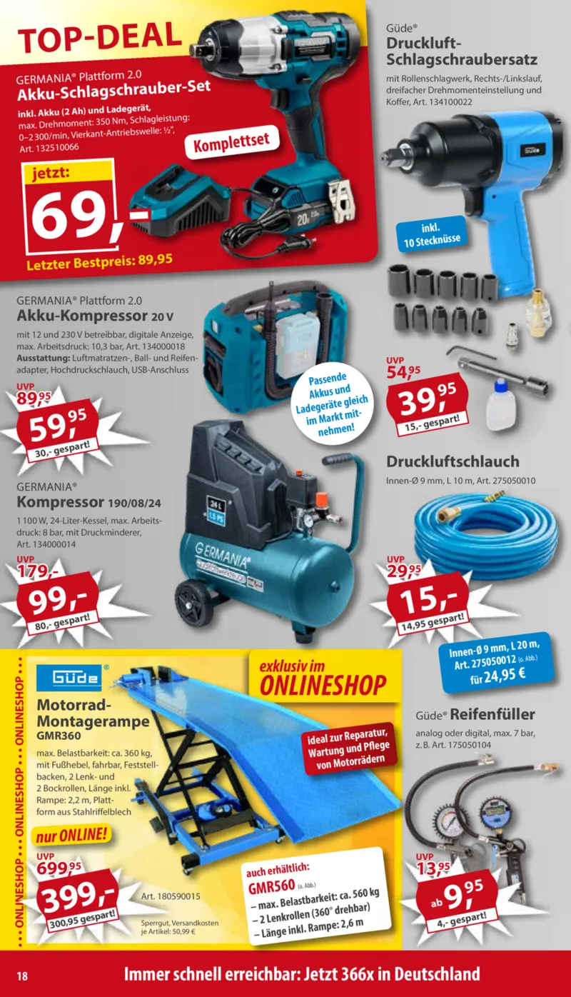 Sonderpreis Baumarkt Prospekt vom 04.04.2026, Seite 18