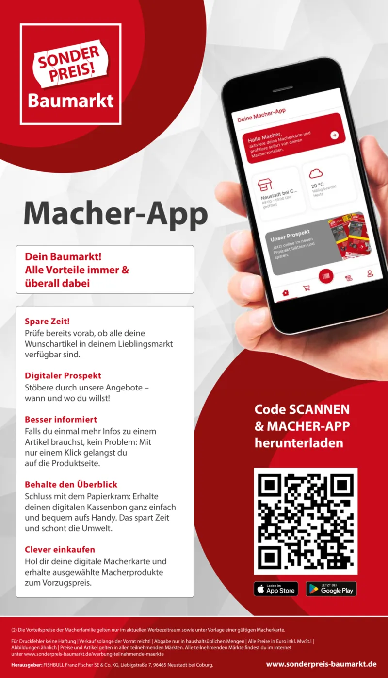 Sonderpreis Baumarkt Prospekt vom 04.04.2026, Seite 21