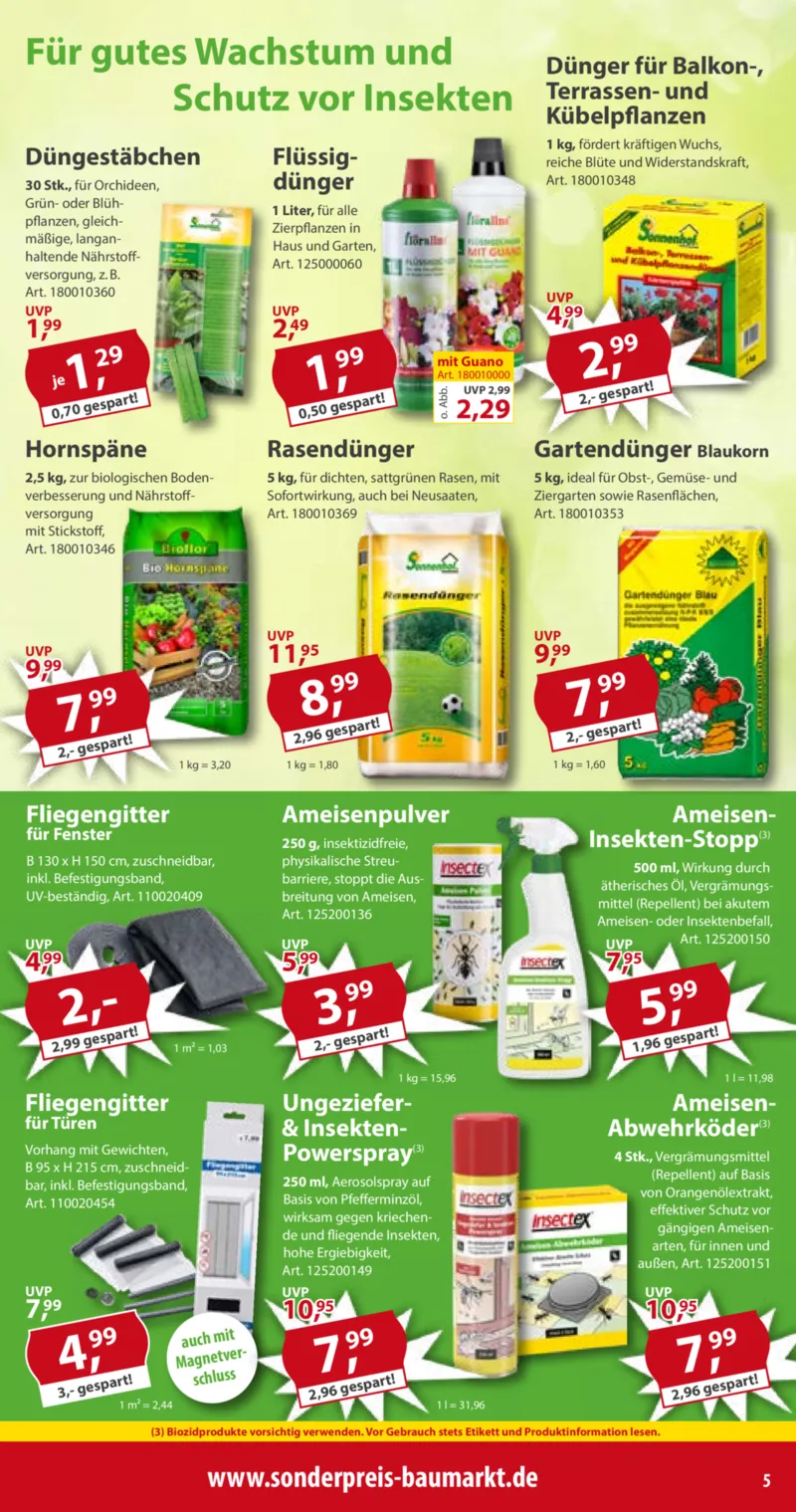 Sonderpreis Baumarkt Prospekt vom 04.04.2026, Seite 5