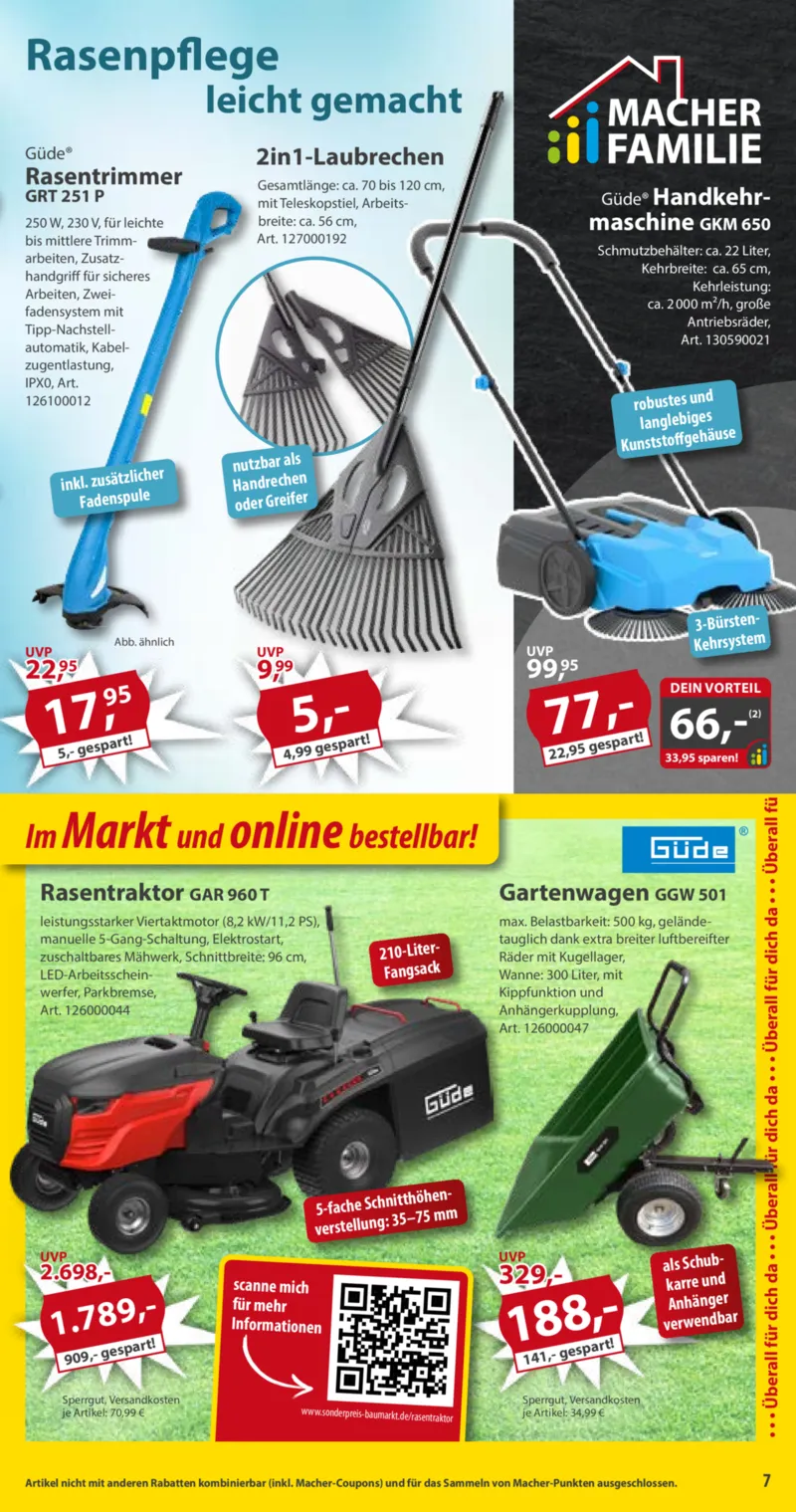 Sonderpreis Baumarkt Prospekt vom 04.04.2026, Seite 7