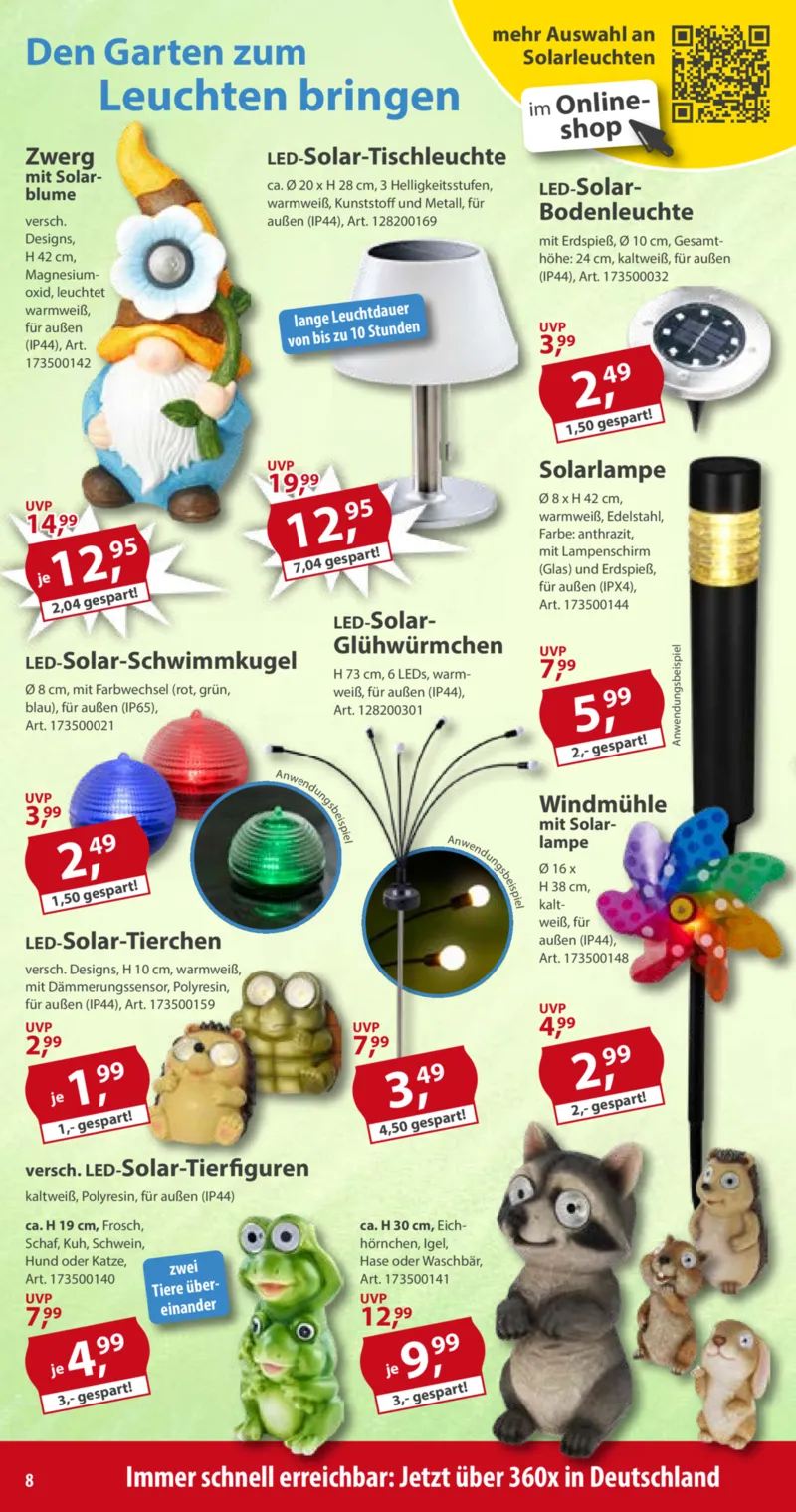 Sonderpreis Baumarkt Prospekt vom 04.04.2026, Seite 8