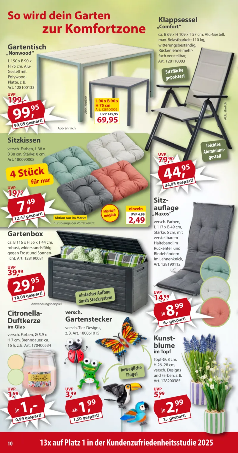 Sonderpreis Baumarkt Prospekt vom 18.04.2026, Seite 10