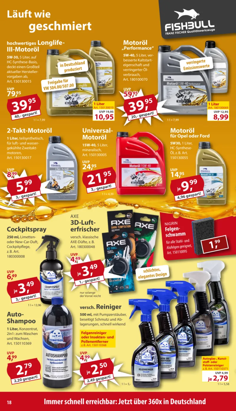 Sonderpreis Baumarkt Prospekt vom 18.04.2026, Seite 18