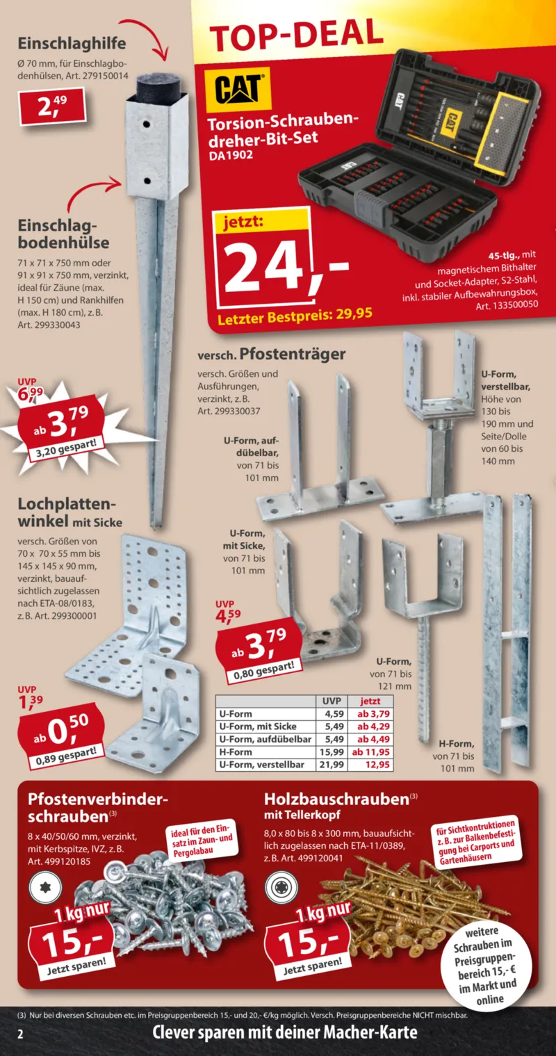 Sonderpreis Baumarkt Prospekt vom 18.04.2026, Seite 2
