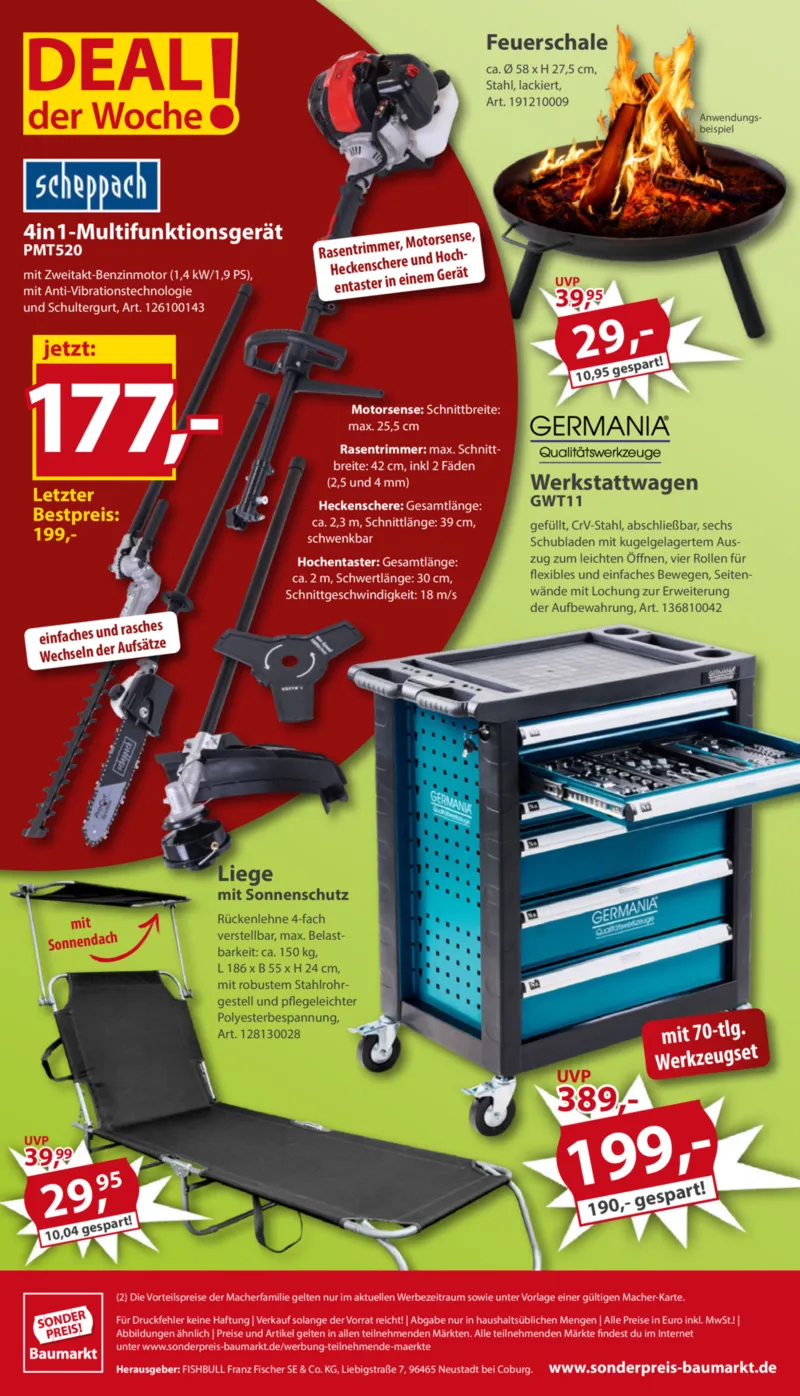 Sonderpreis Baumarkt Prospekt vom 18.04.2026, Seite 20