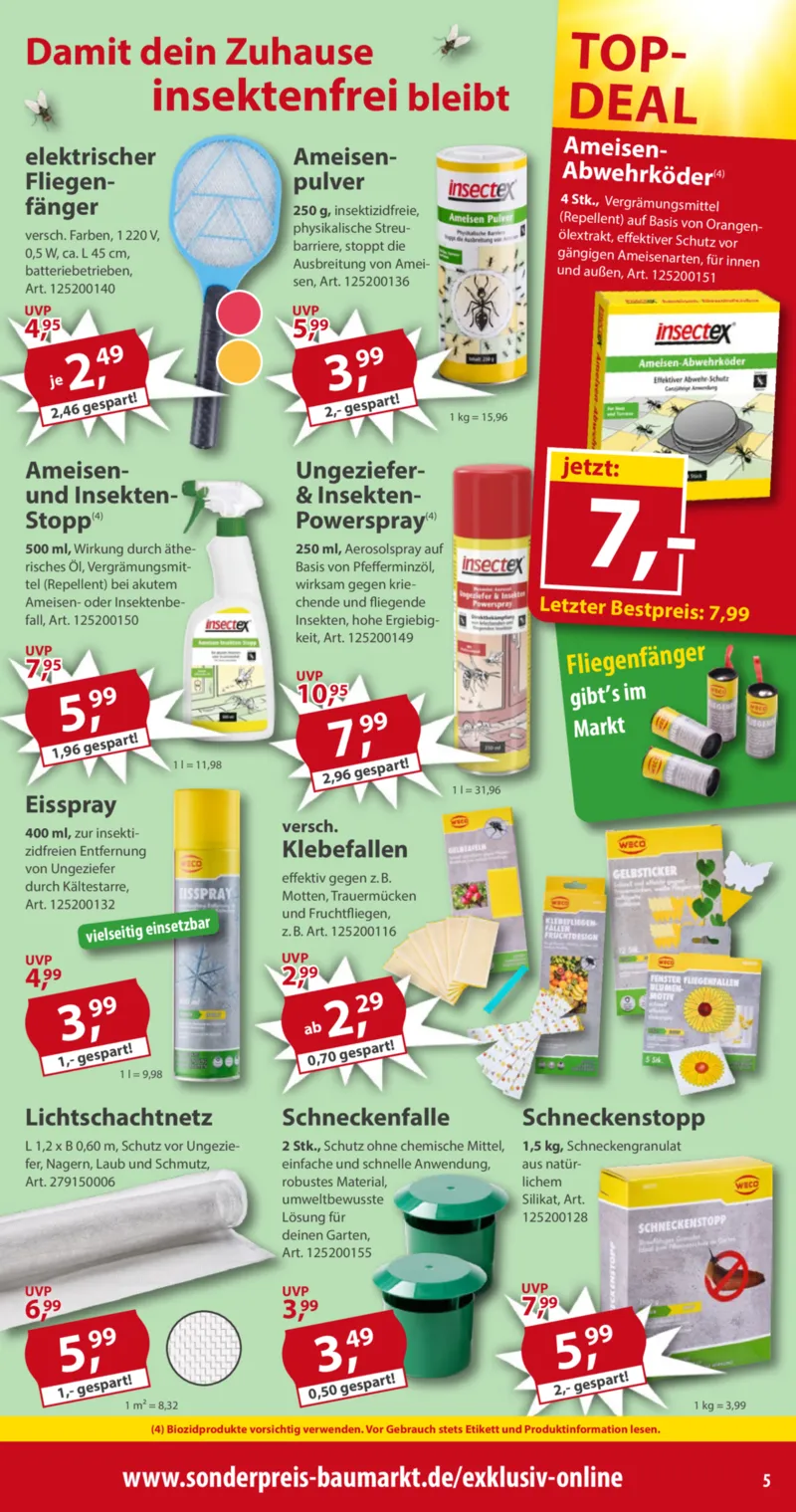 Sonderpreis Baumarkt Prospekt vom 18.04.2026, Seite 5