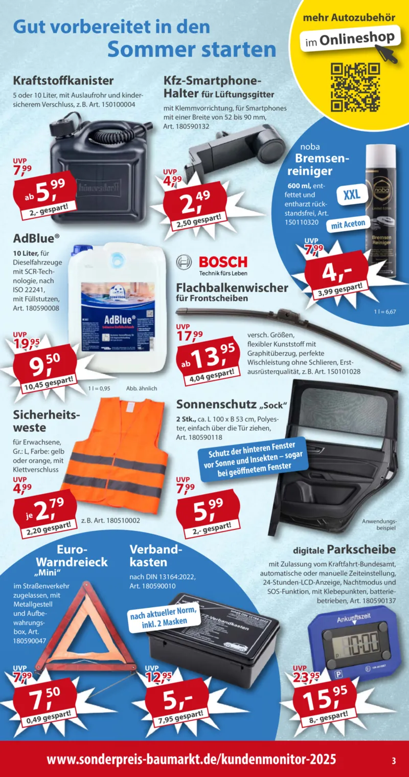 Sonderpreis Baumarkt Prospekt vom 25.04.2026, Seite 3