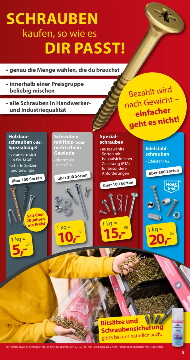 Sonderpreis Baumarkt Prospekt vom 25.04.2026, Seite 5