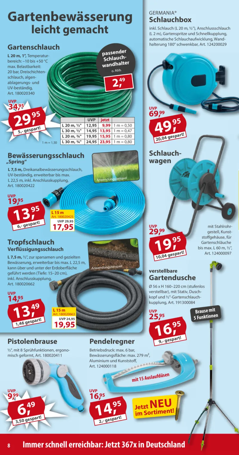 Sonderpreis Baumarkt Prospekt vom 25.04.2026, Seite 8