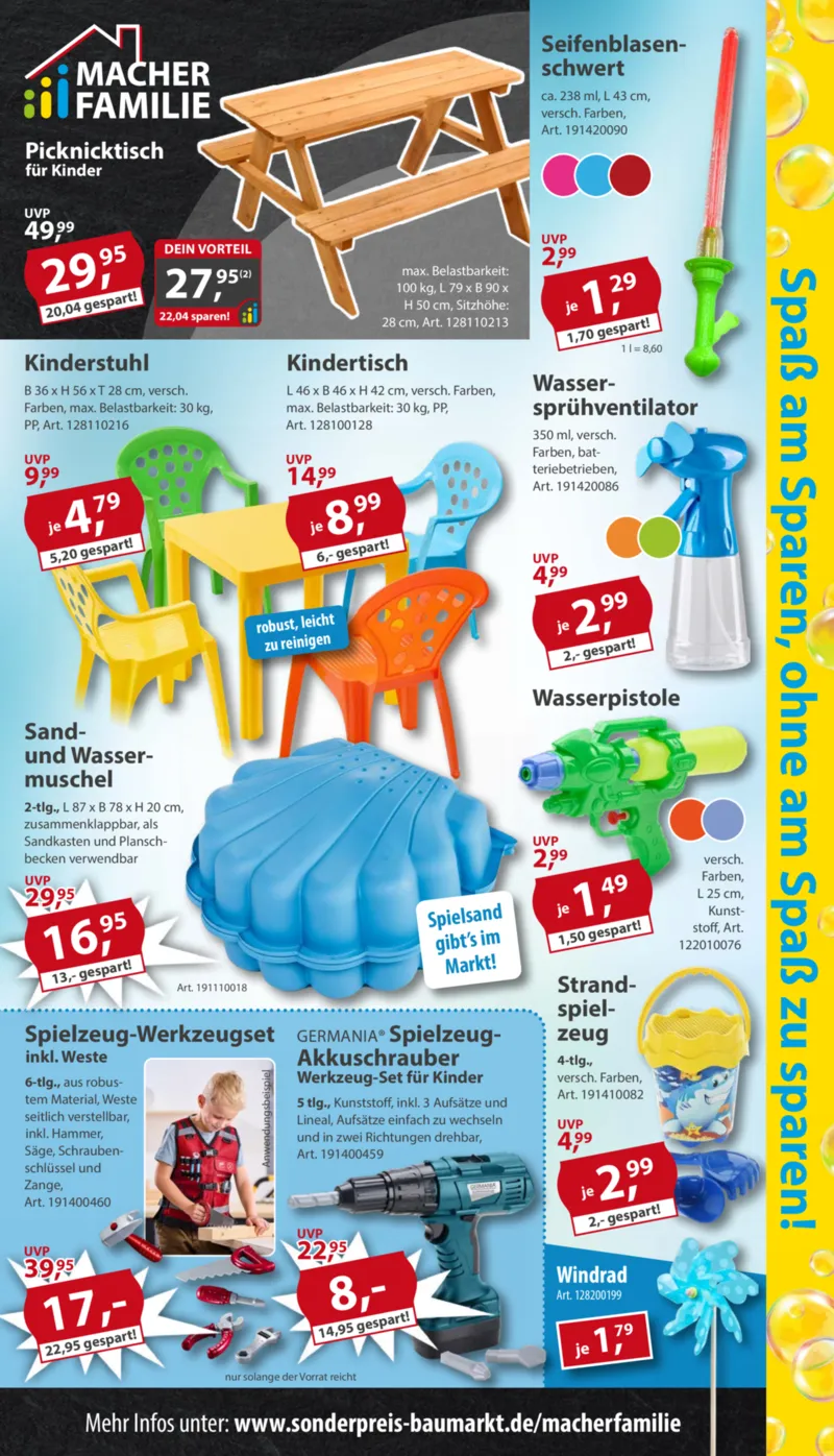 Sonderpreis Baumarkt Prospekt vom 02.05.2026, Seite 11