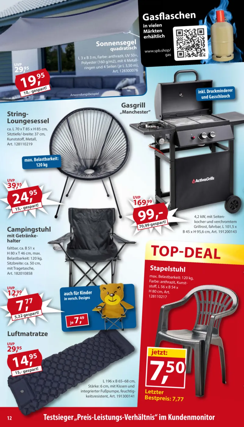 Sonderpreis Baumarkt Prospekt vom 02.05.2026, Seite 12