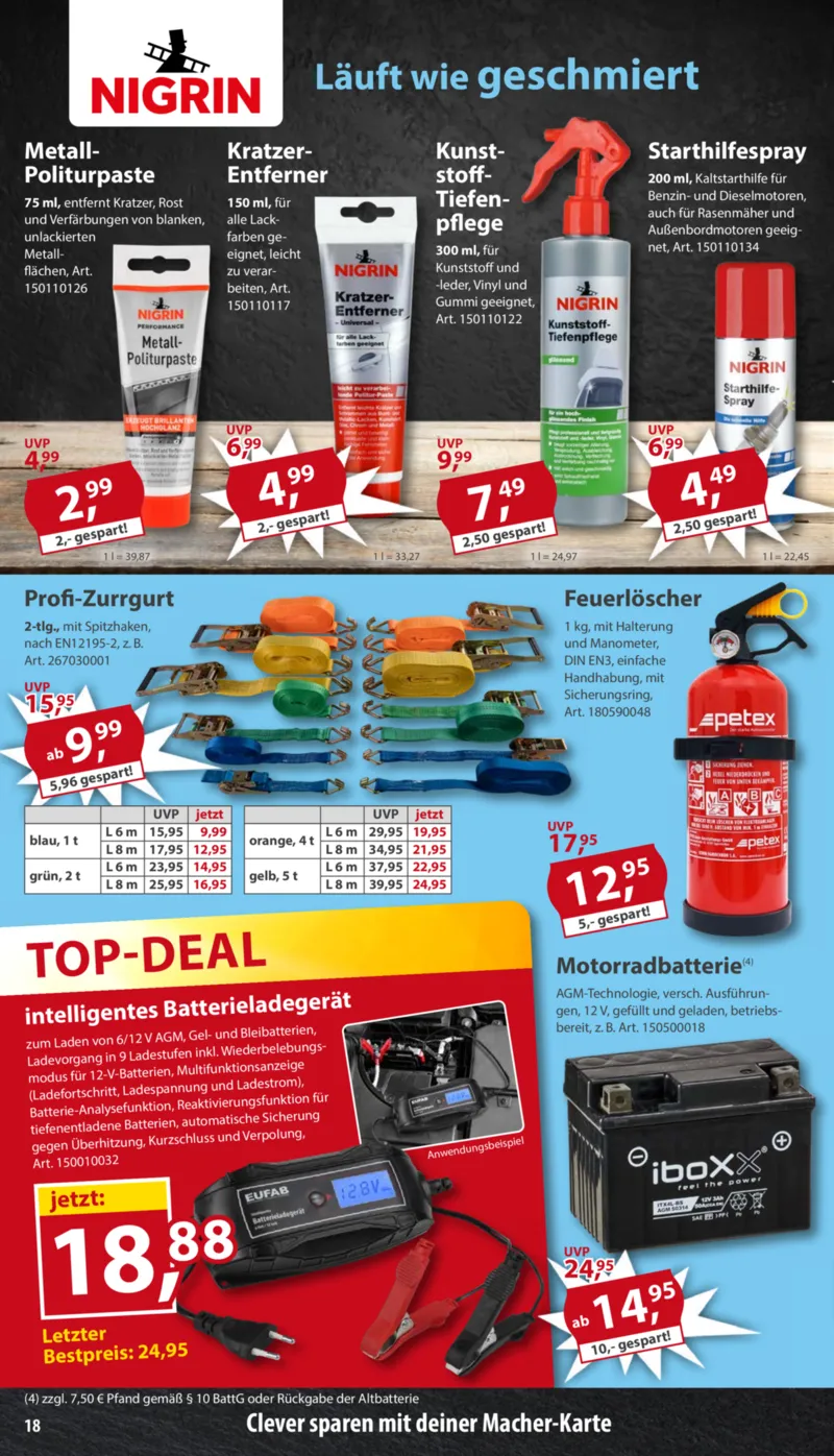 Sonderpreis Baumarkt Prospekt vom 02.05.2026, Seite 18