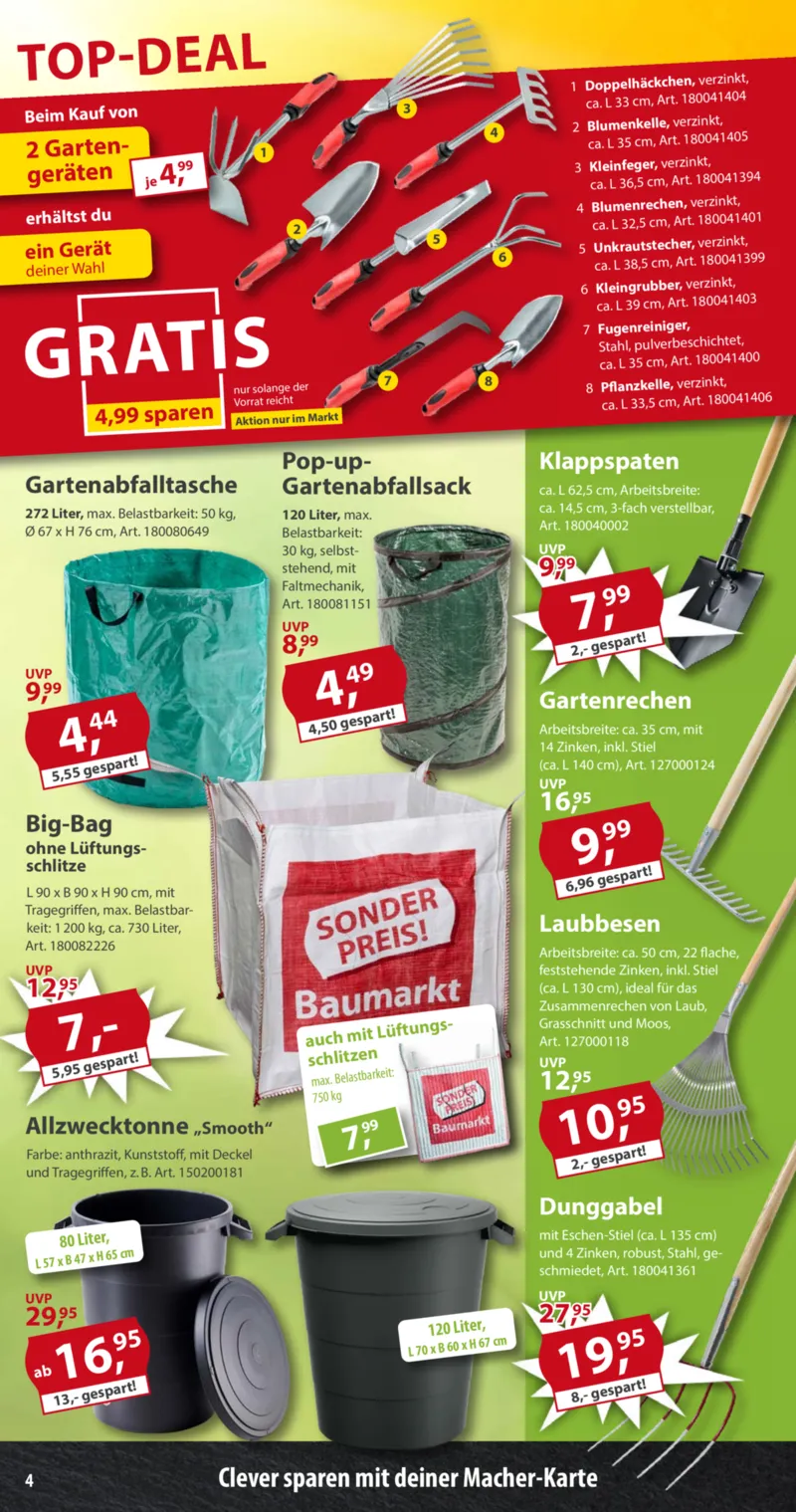 Sonderpreis Baumarkt Prospekt vom 02.05.2026, Seite 4