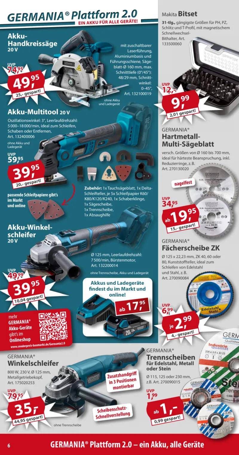 Sonderpreis Baumarkt Prospekt vom 02.05.2026, Seite 6