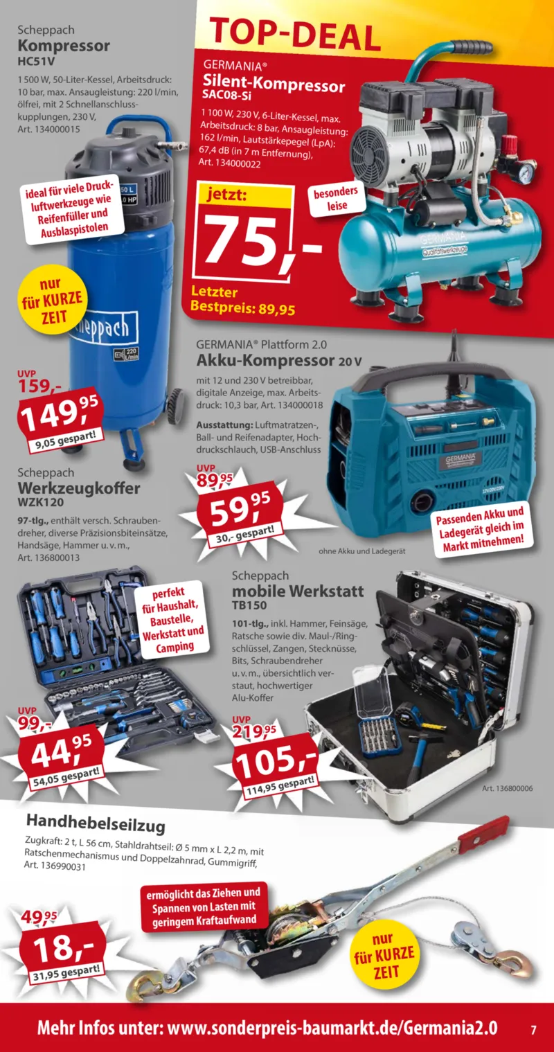 Sonderpreis Baumarkt Prospekt vom 02.05.2026, Seite 7