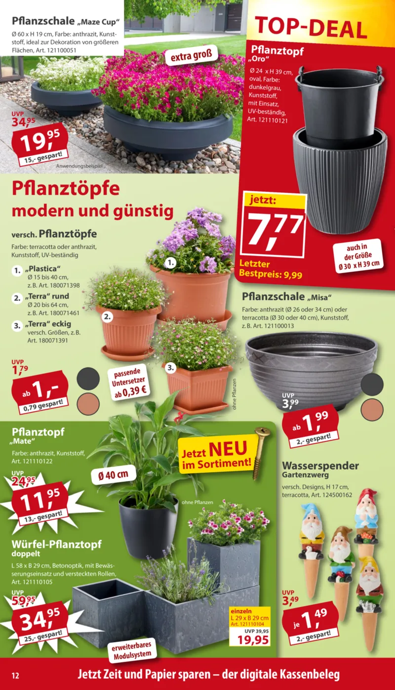 Sonderpreis Baumarkt Prospekt vom 09.05.2026, Seite 12