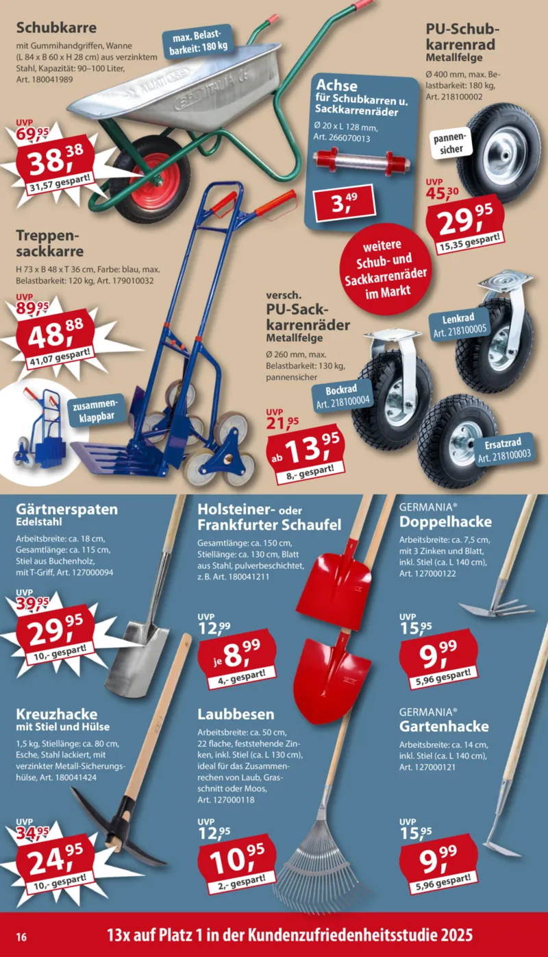 Sonderpreis Baumarkt Prospekt vom 09.05.2026, Seite 16