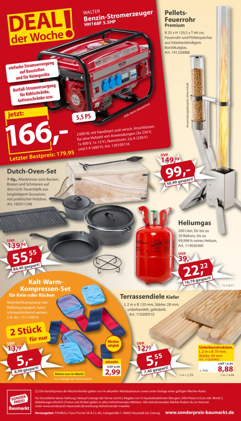 Sonderpreis Baumarkt Prospekt vom 09.05.2026, Seite 20