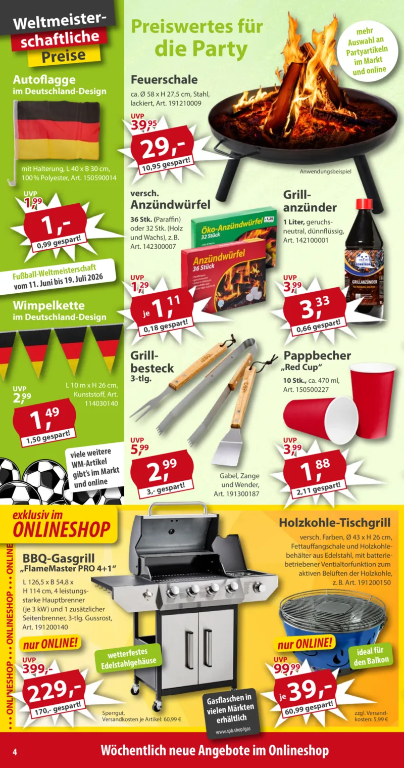 Sonderpreis Baumarkt Prospekt vom 09.05.2026, Seite 4