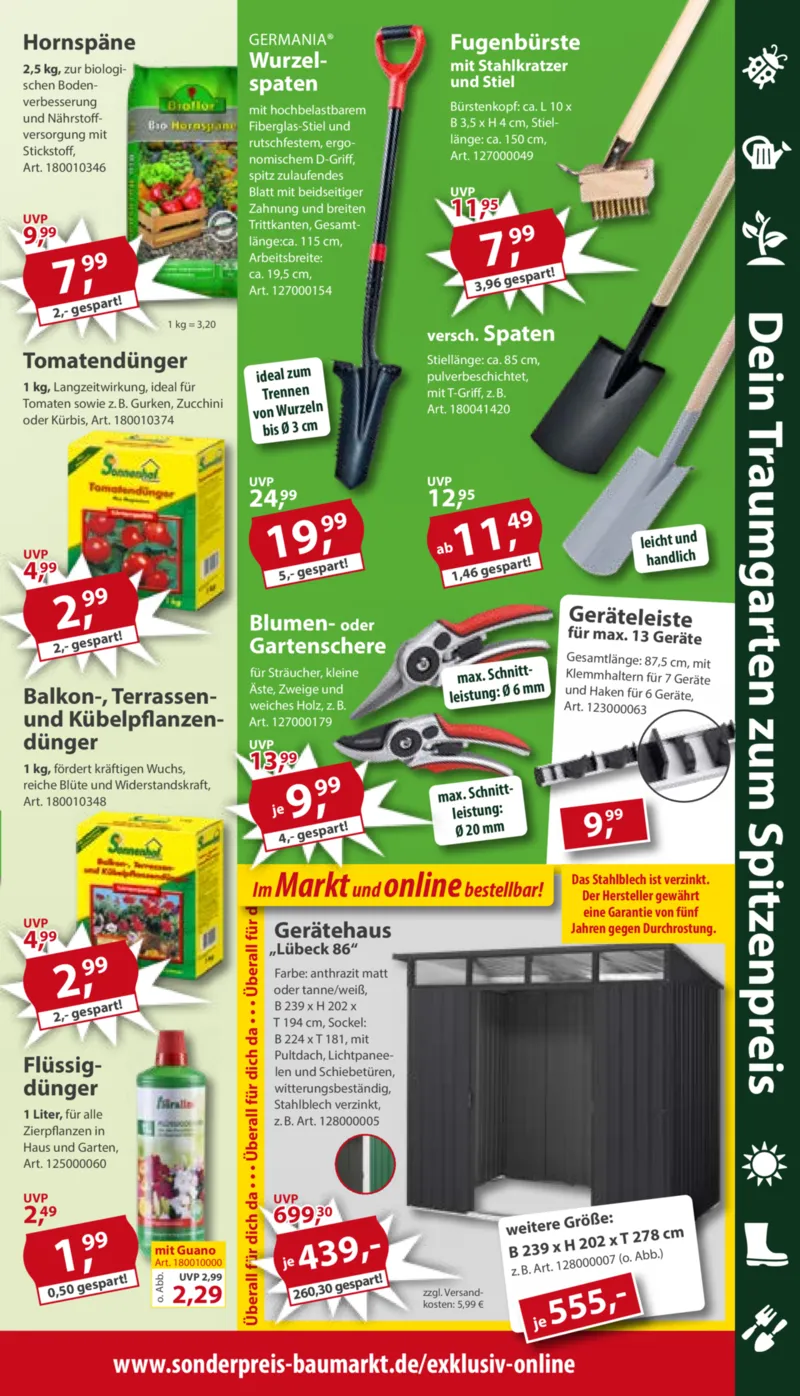 Sonderpreis Baumarkt Prospekt vom 16.05.2026, Seite 11