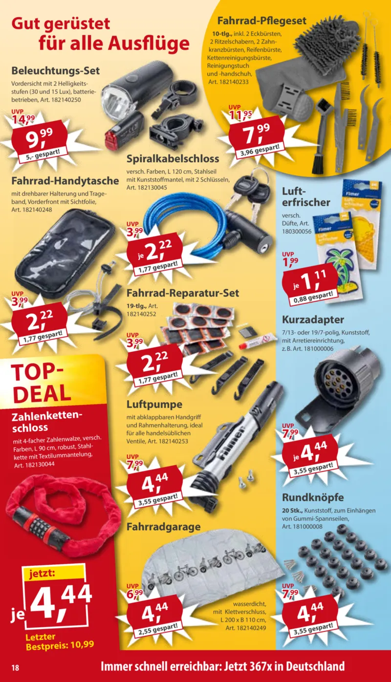 Sonderpreis Baumarkt Prospekt vom 16.05.2026, Seite 18