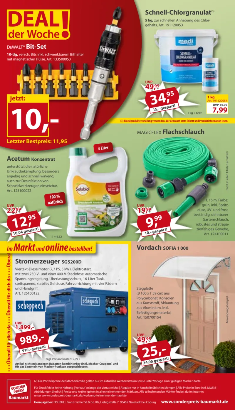 Sonderpreis Baumarkt Prospekt vom 16.05.2026, Seite 20
