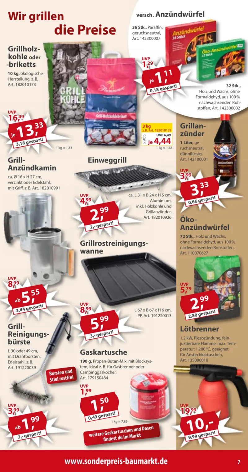 Sonderpreis Baumarkt Prospekt vom 16.05.2026, Seite 7