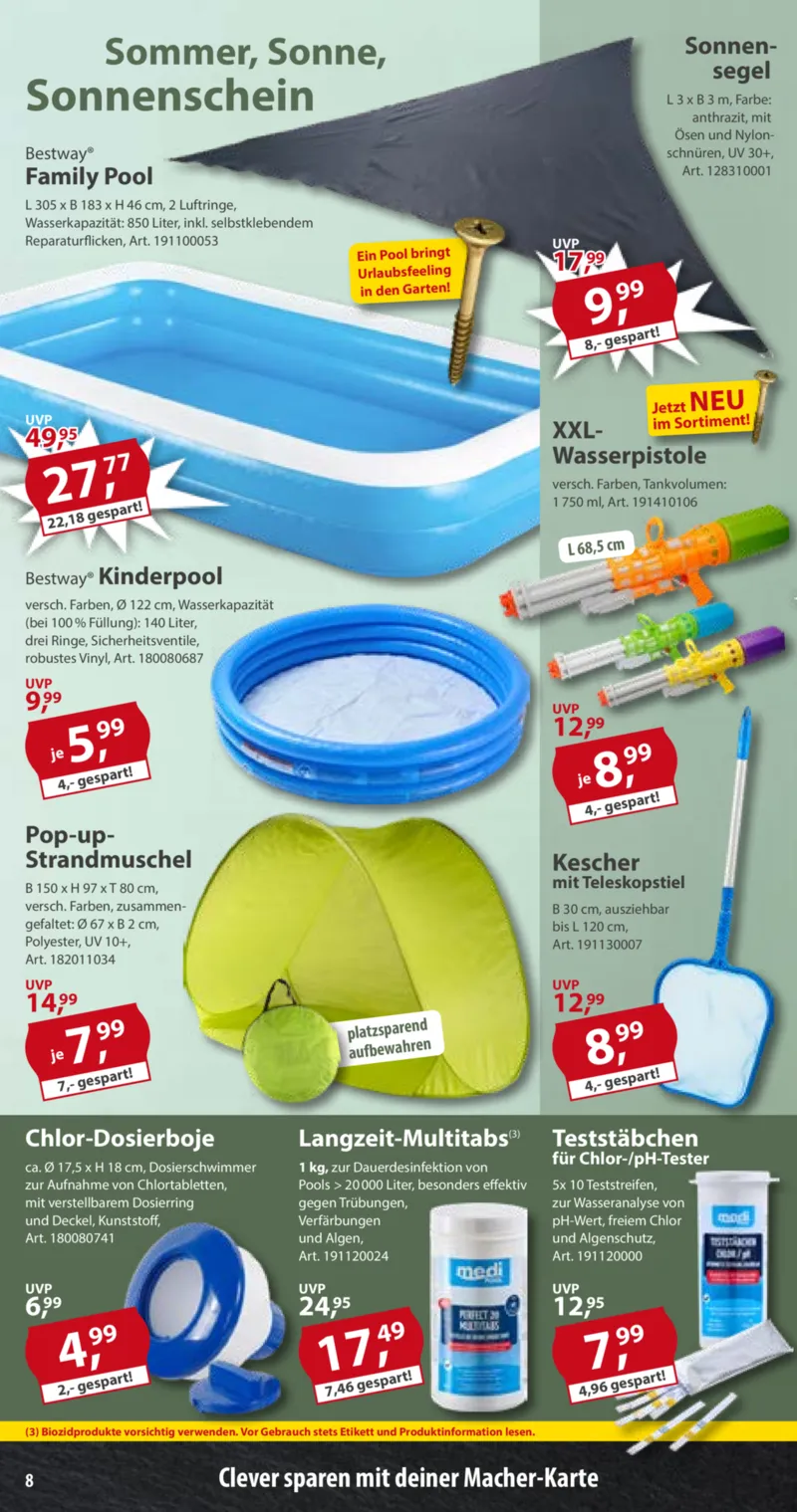 Sonderpreis Baumarkt Prospekt vom 16.05.2026, Seite 8