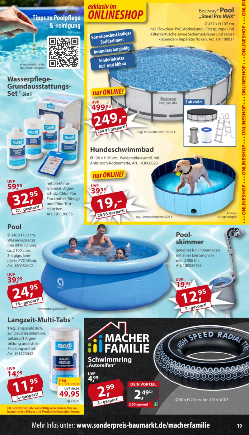 Sonderpreis Baumarkt Prospekt vom 23.05.2026, Seite 19