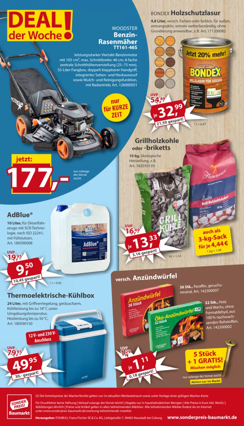 Sonderpreis Baumarkt Prospekt vom 23.05.2026, Seite 20