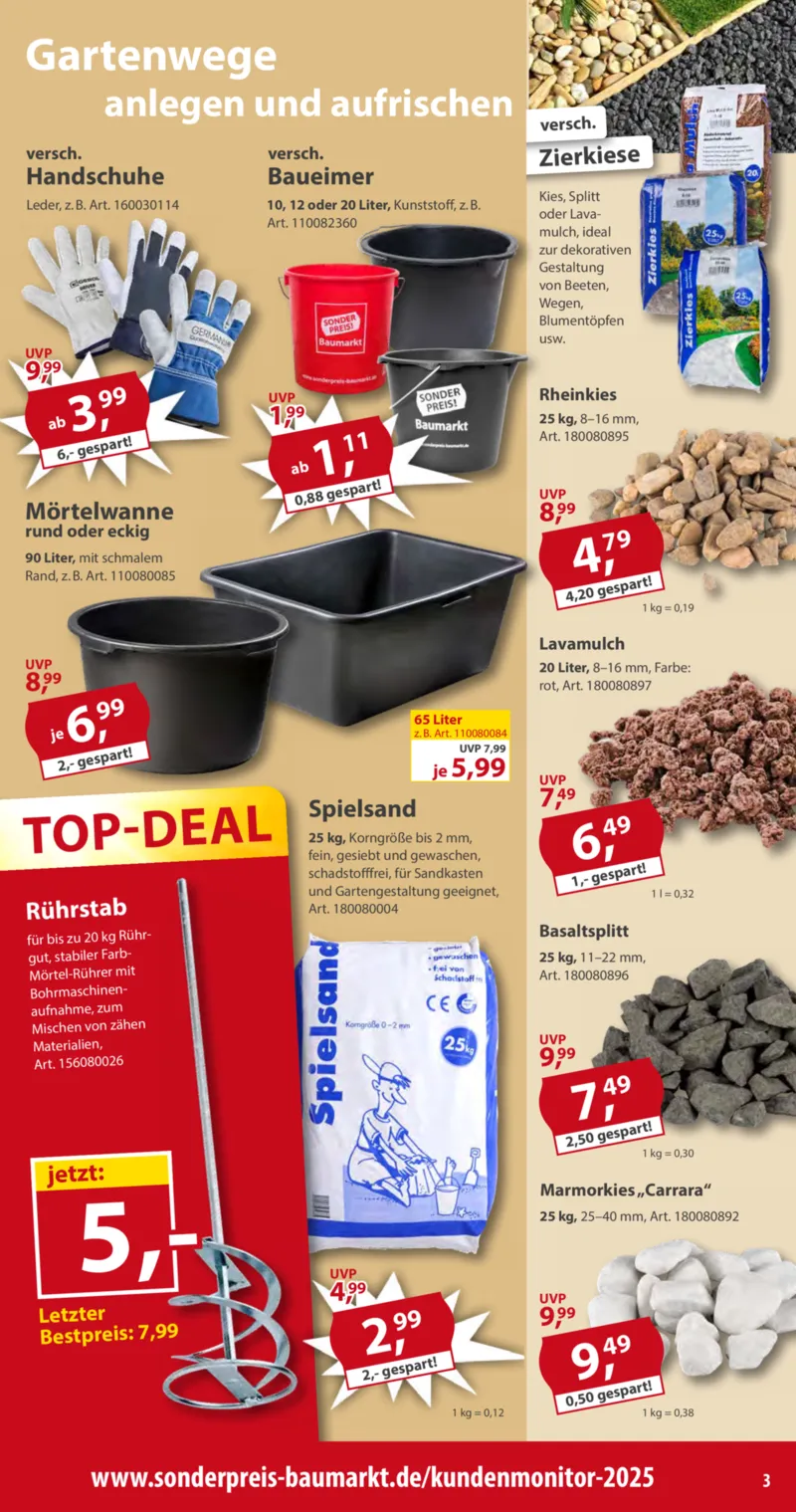 Sonderpreis Baumarkt Prospekt vom 23.05.2026, Seite 3