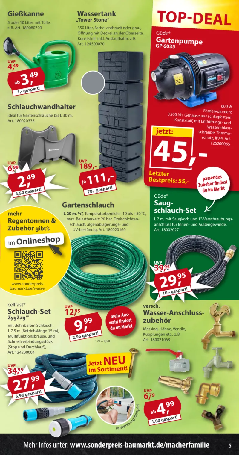 Sonderpreis Baumarkt Prospekt vom 23.05.2026, Seite 5