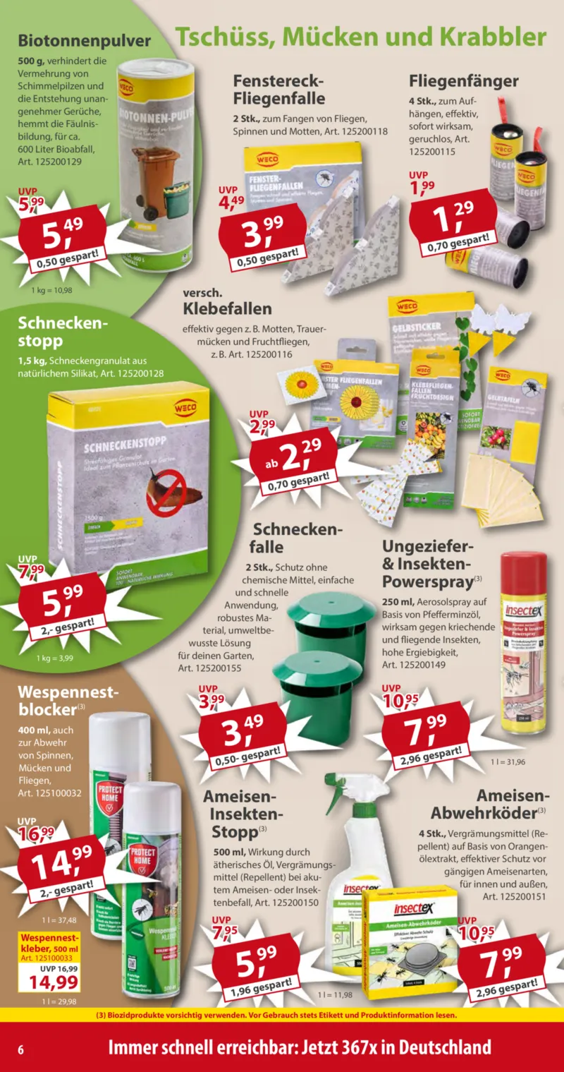 Sonderpreis Baumarkt Prospekt vom 23.05.2026, Seite 6